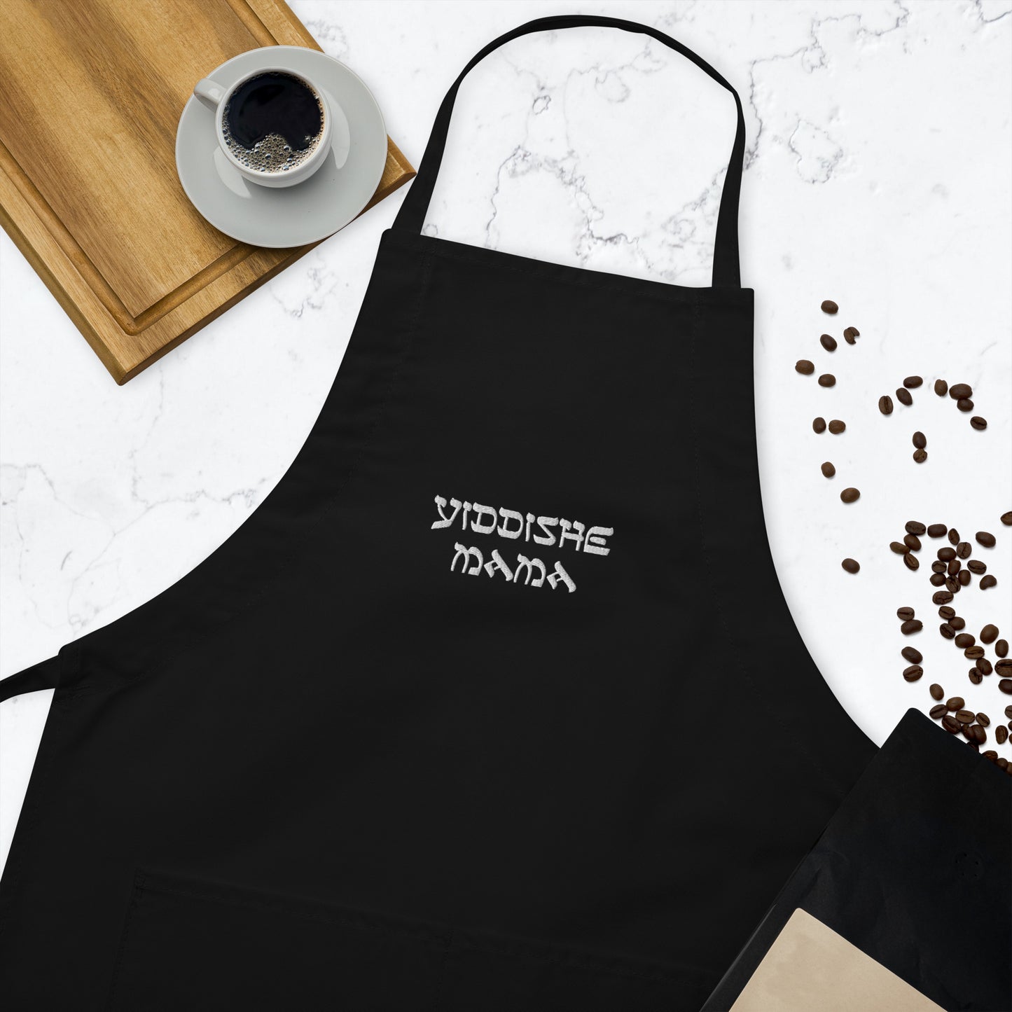 Yiddishe Mama Embroidered Apron