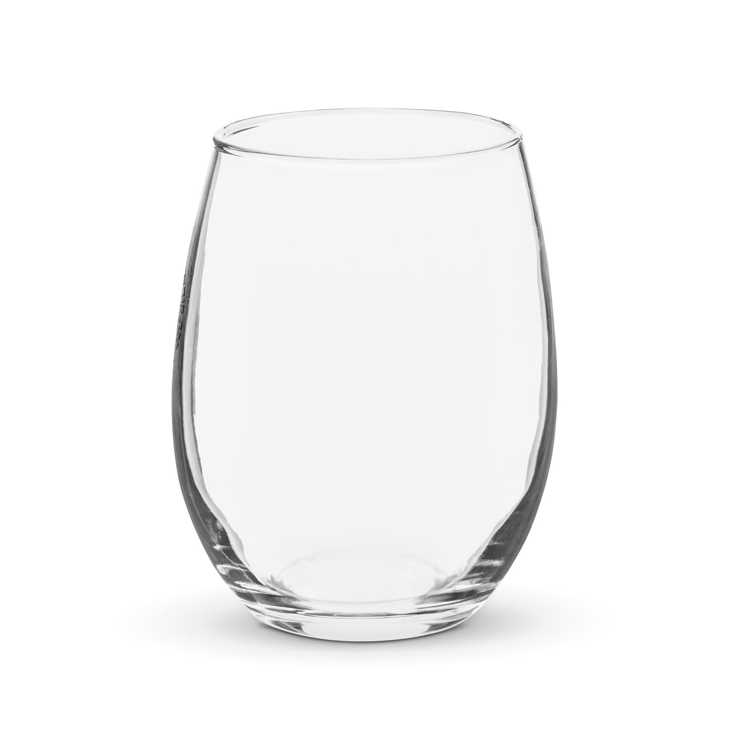 Shabbat stemless wine glass